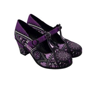 Women's - Hot Chocolate Design Chocolaticas Mid Heels Gothic Pumps, Size 35 (US